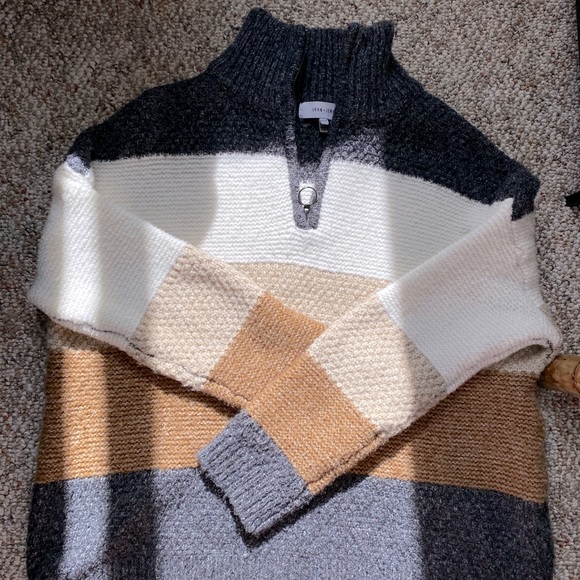 john + jenn knit quarter zip - Picture 1 of 3
